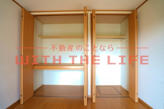 GREEN VIEW(グリーンビュー)【キャッシュバック対象物件】の収納|収納のためのスペースです