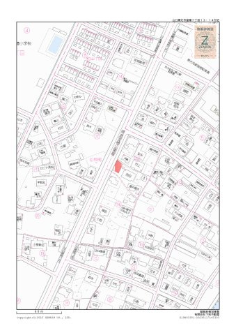 光市室積七丁目売土地の地図