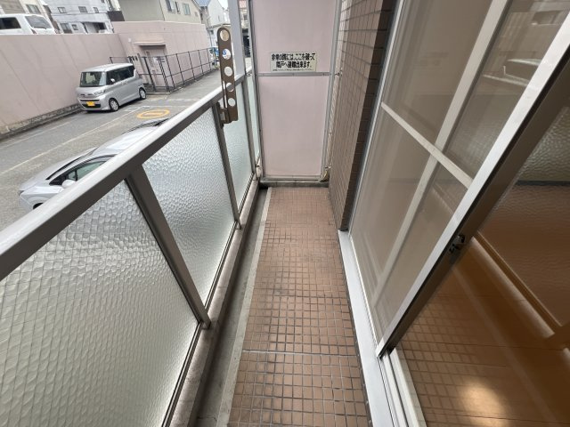 パークサイド姫路のバルコニー
