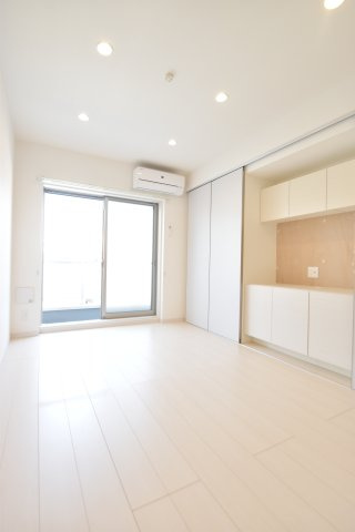 大阪市城東区今福西４丁目の賃貸マンションの寝室