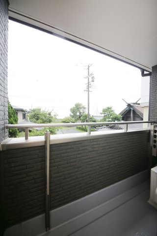 チッタ大野町のバルコニー