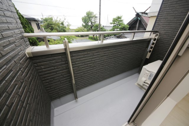 チッタ大野町のバルコニー