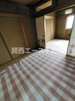 【寝室】 | 新家２丁目貸家