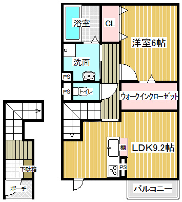 ルーチェの間取り