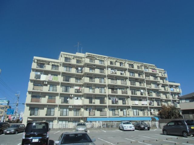 千葉市花見川区畑町の賃貸マンションの外観|南東向き・陽当り良好です。