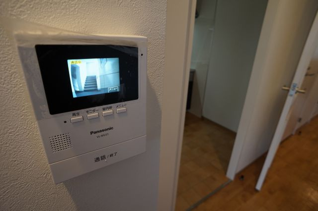 千葉市花見川区畑町の賃貸マンションのセキュリティ|カラーTVモニターフォンです