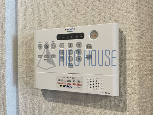 D-RESIDENCE東田町のセキュリティ