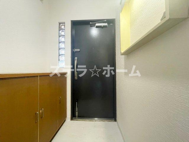 青葉丘マンションの玄関|きれいな玄関です