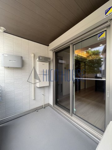 D-RESIDENCE東田町のバルコニー