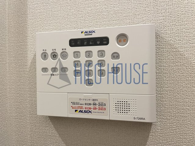 D-RESIDENCE東田町のセキュリティ