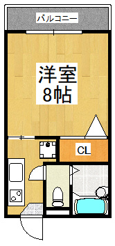 【間取り】 | 帝塚山パークハイツ