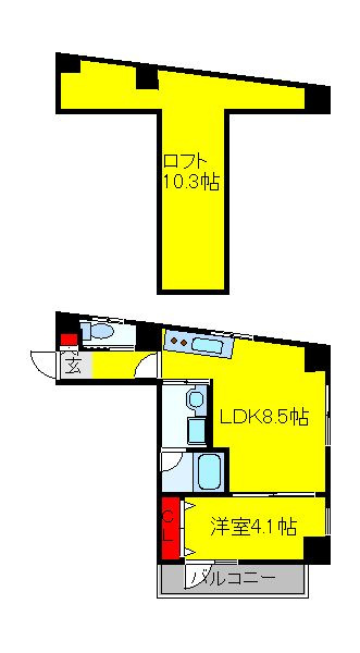 ソフィア・コート津田沼の間取り