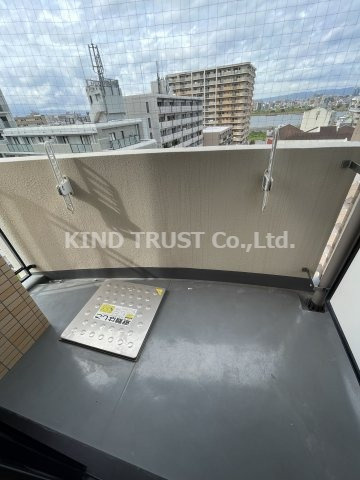 ラ・フォルム梅田northのバルコニー