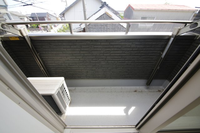 チッタ大野町のバルコニー