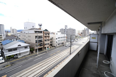 【展望】 | 【上質リノベ】藤和シティコープ舟入 | 現地（2024年3月26日13：00頃）撮影