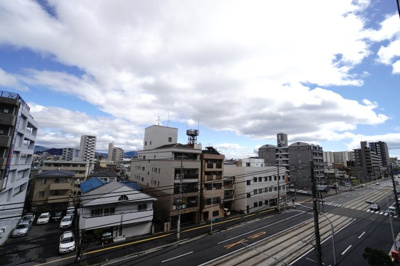 【展望】 | 【上質リノベ】藤和シティコープ舟入 | 現地（2024年3月26日13：00頃）撮影