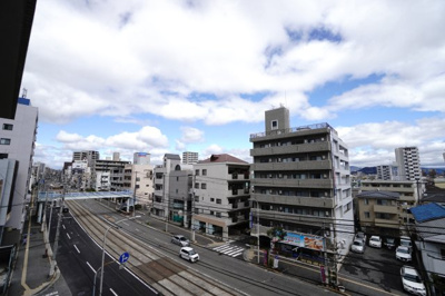 【展望】 | 【上質リノベ】藤和シティコープ舟入 | 現地（2024年3月26日13：00頃）撮影