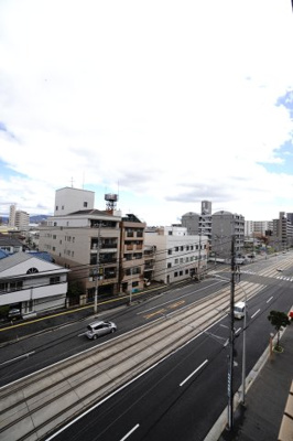 【展望】 | 【上質リノベ】藤和シティコープ舟入 | 現地（2024年3月26日13：00頃）撮影