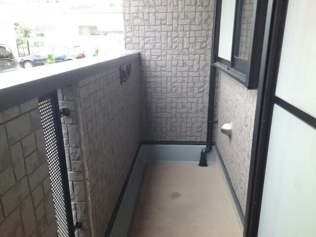 ソレアード・ニシキのバルコニー