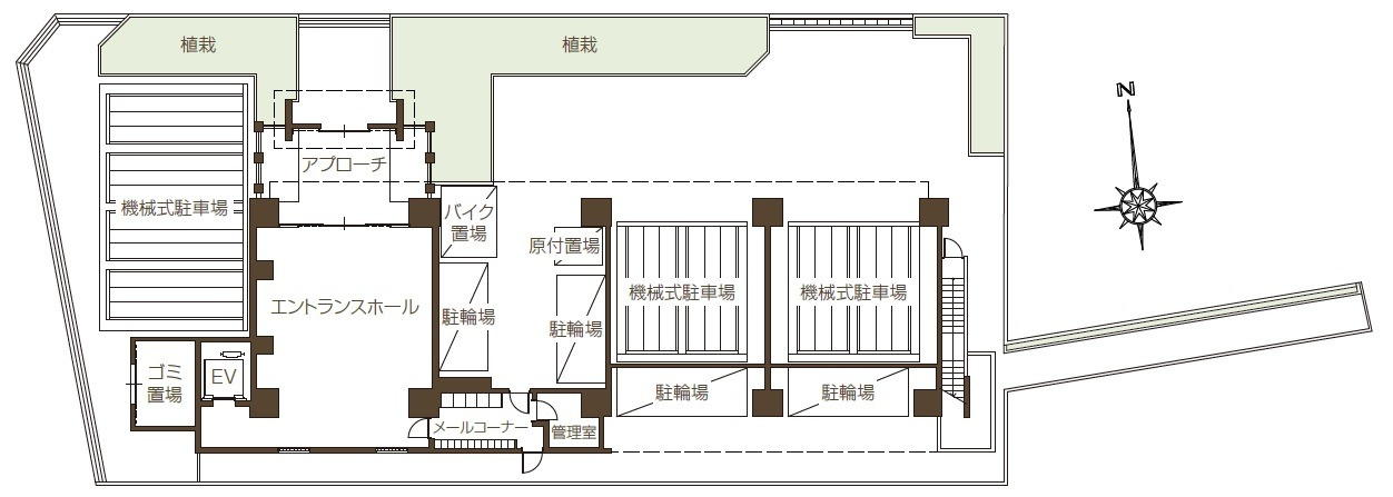 プレジオ布施EUROの区画図