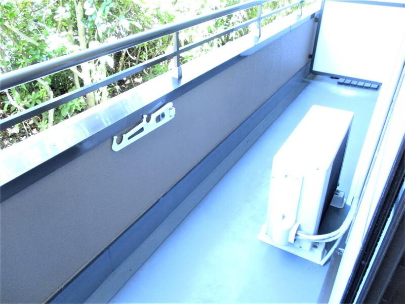 バリアーイン東百合丘のバルコニー