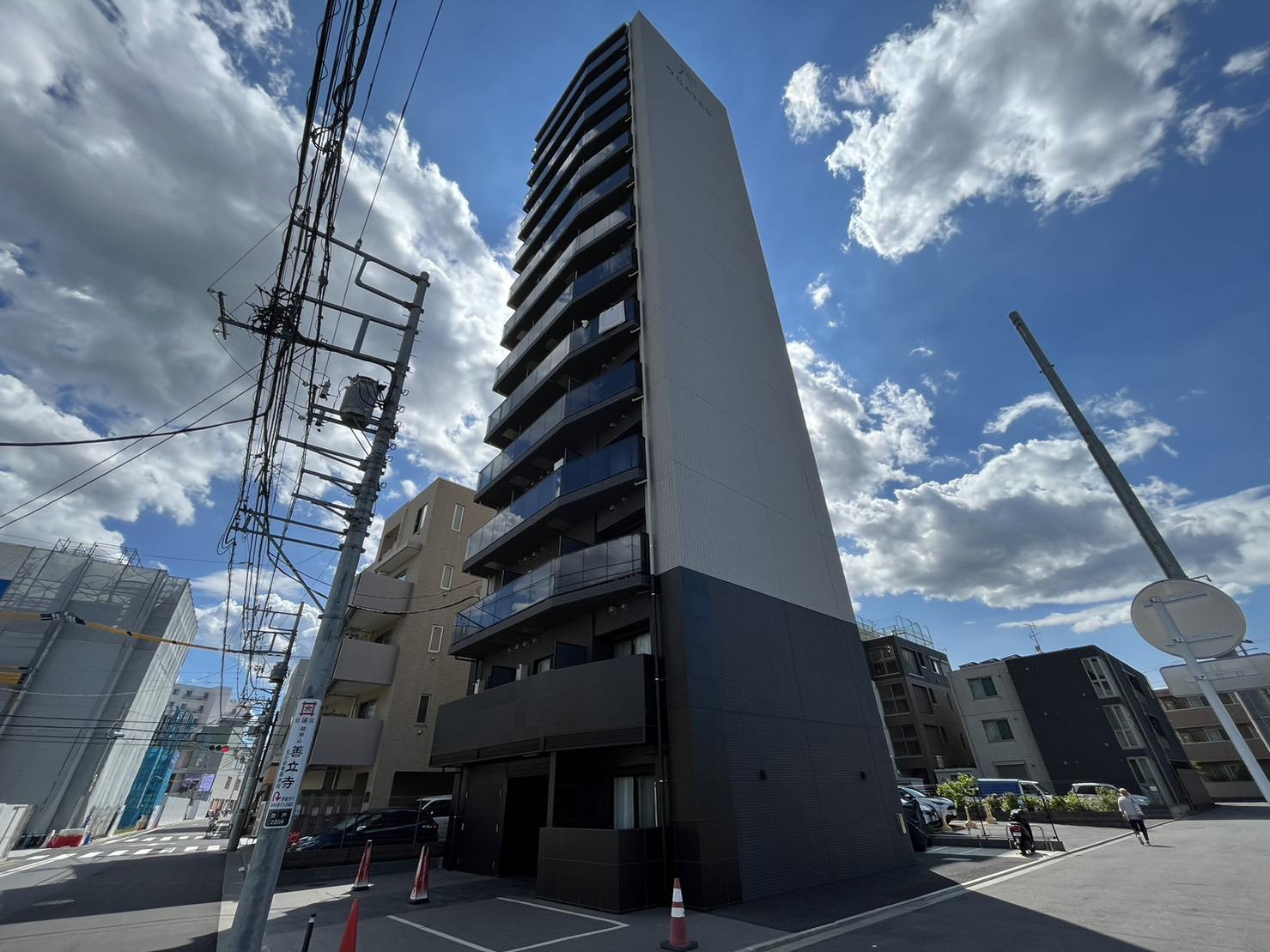 川崎市多摩区登戸の賃貸マンションの外観