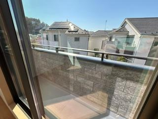 グランソフィア松南のバルコニー