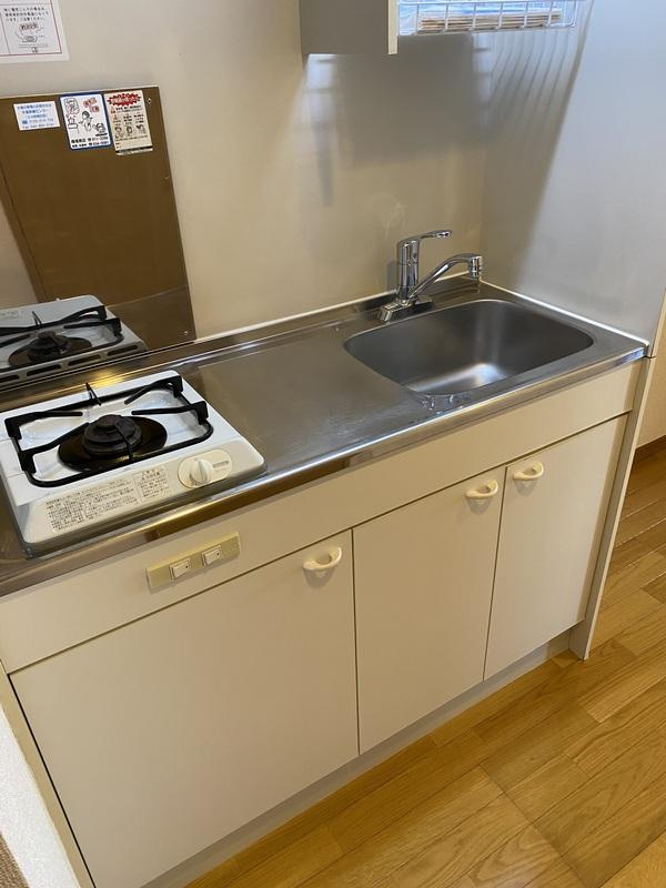 川崎市多摩区登戸の賃貸マンションのキッチン