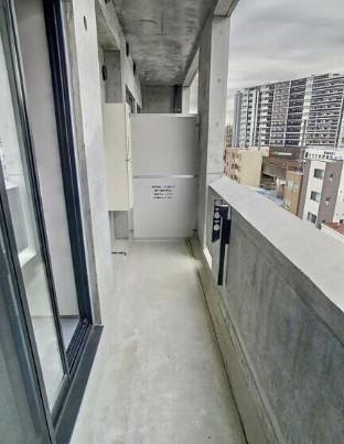 川崎市中原区上新城２丁目の賃貸マンションのバルコニー