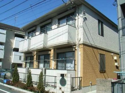 川崎市多摩区登戸新町のアパートの外観