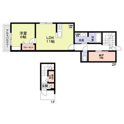 （仮称）世田谷区成城４丁目計画の間取り
