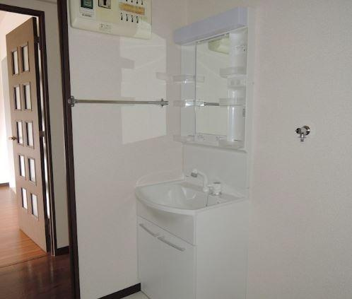 ドルチェ中野島の洗面所