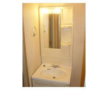 川崎市多摩区登戸の賃貸マンションの洗面所