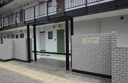 川崎市多摩区登戸の賃貸マンションのエントランス