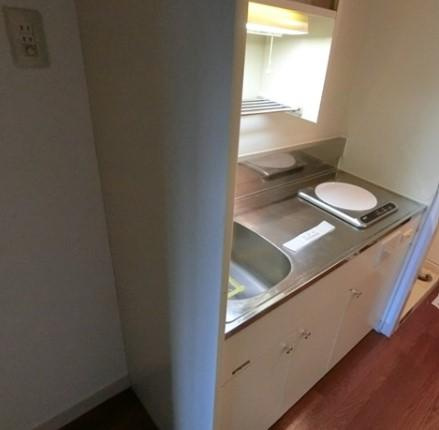 川崎市多摩区東生田１丁目の賃貸マンションのキッチン