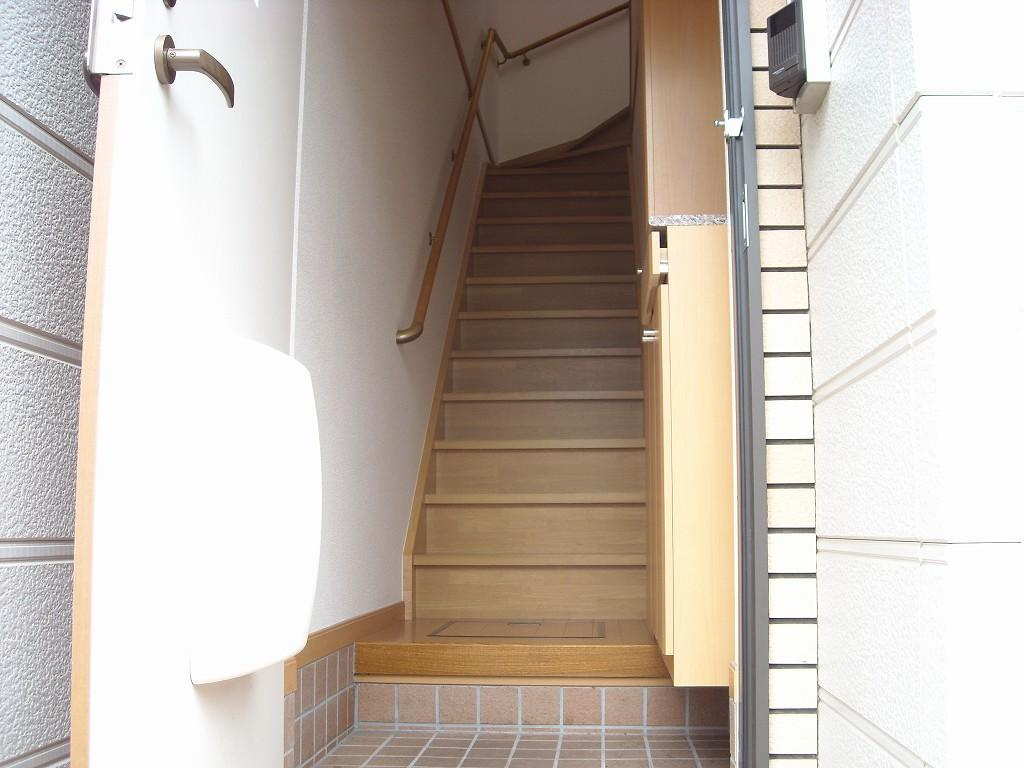 ピア　ハイツの玄関