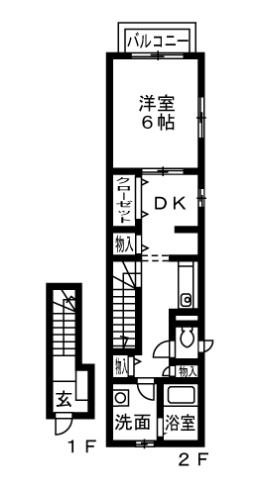 ピア　ハイツの間取り