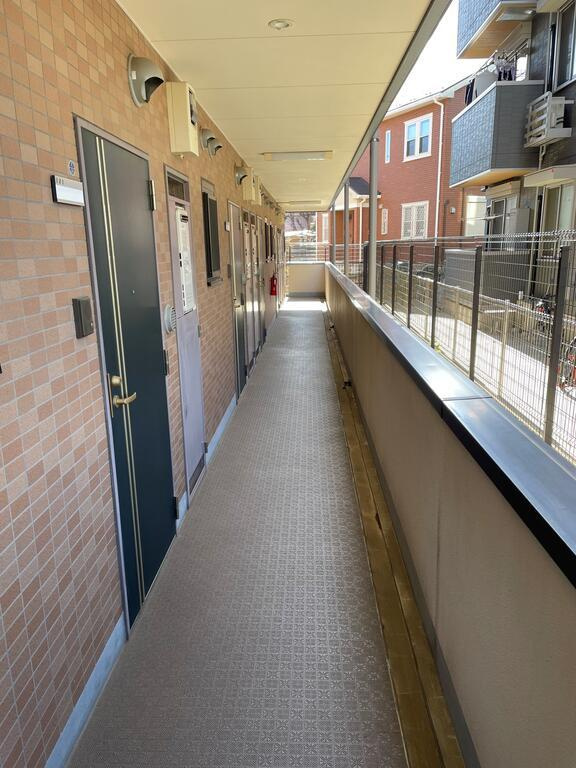 川崎市多摩区登戸の賃貸マンションのロビー