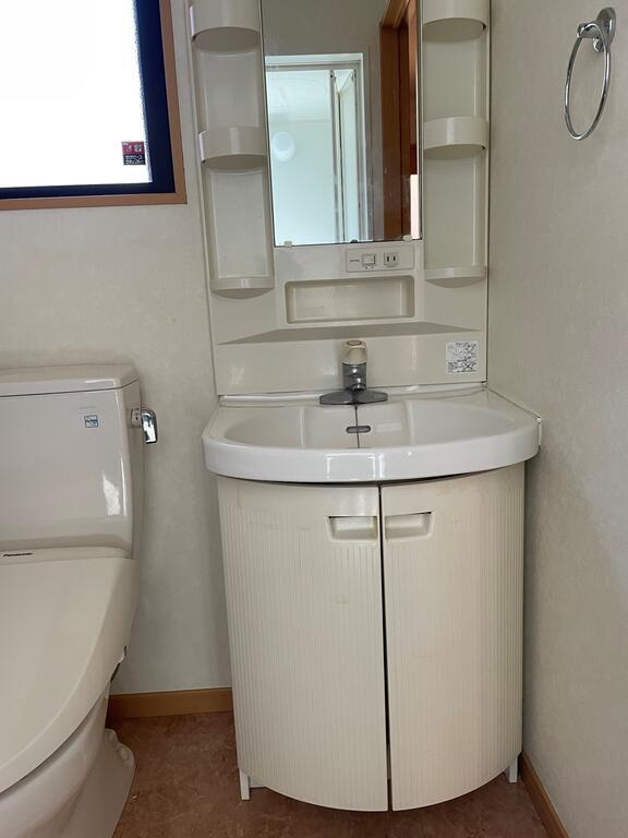 川崎市多摩区登戸の賃貸マンションの洗面所