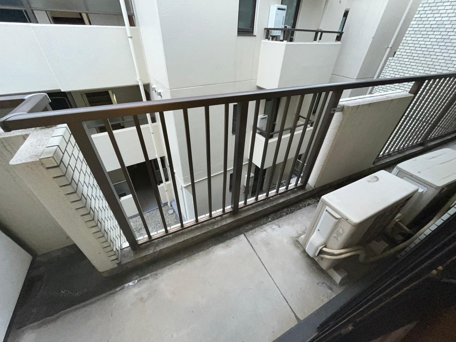 川崎市多摩区宿河原２丁目の賃貸マンションのバルコニー