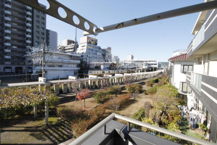 川崎市多摩区登戸のアパートの展望