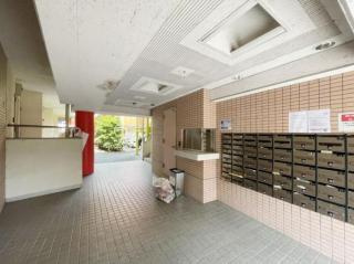 ハニーコート向ヶ丘のエントランス