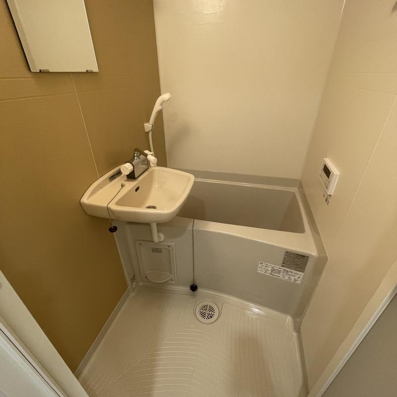 川崎市多摩区生田５丁目のアパートの浴室