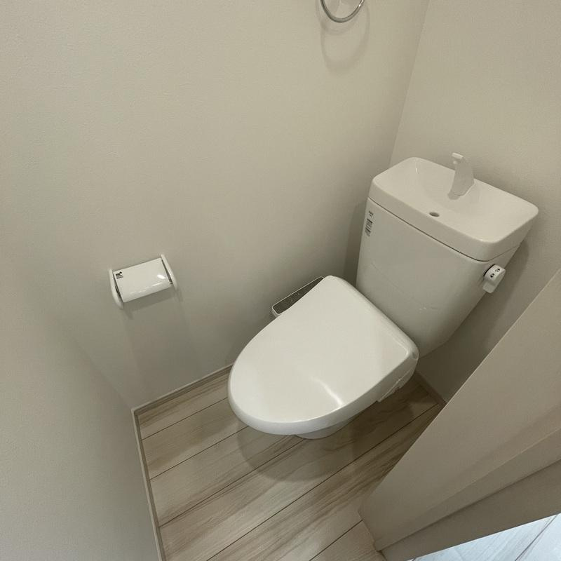 川崎市多摩区生田５丁目のアパートのトイレ