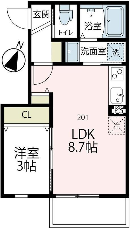セントル　ヴィラージュの間取り