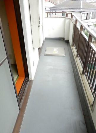 明日香テラスのバルコニー