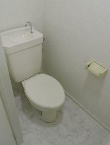 川崎市多摩区栗谷３丁目の賃貸マンションのトイレ