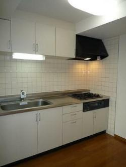 稲城市東長沼の賃貸マンションのキッチン