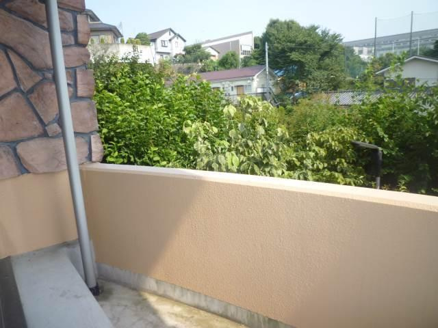 川崎市多摩区枡形５丁目の賃貸マンションのバルコニー