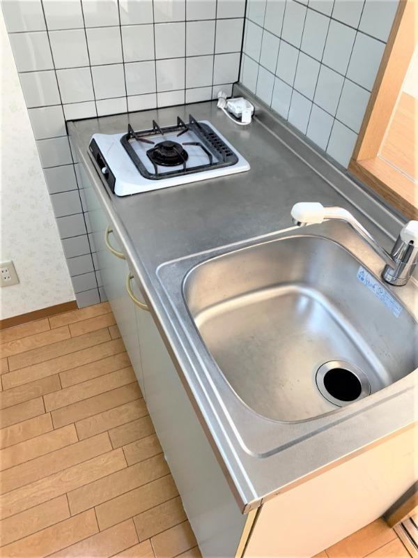 川崎市多摩区枡形５丁目の賃貸マンションのキッチン